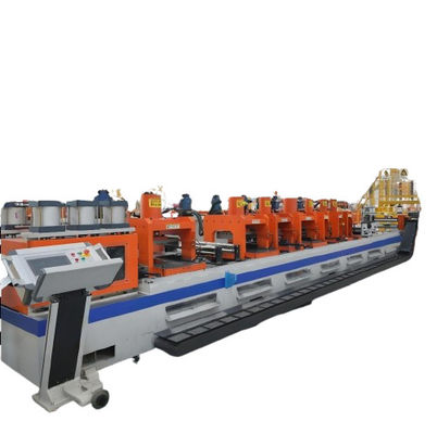 Cr12 55kw Omega Profile Roll Forming Machine Lini Produksi Profil yang Akurat