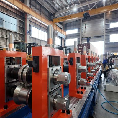 Mesin Pembentuk Purlin Kecepatan Tinggi dengan Kontrol PLC dan Pemotongan Hidrolik